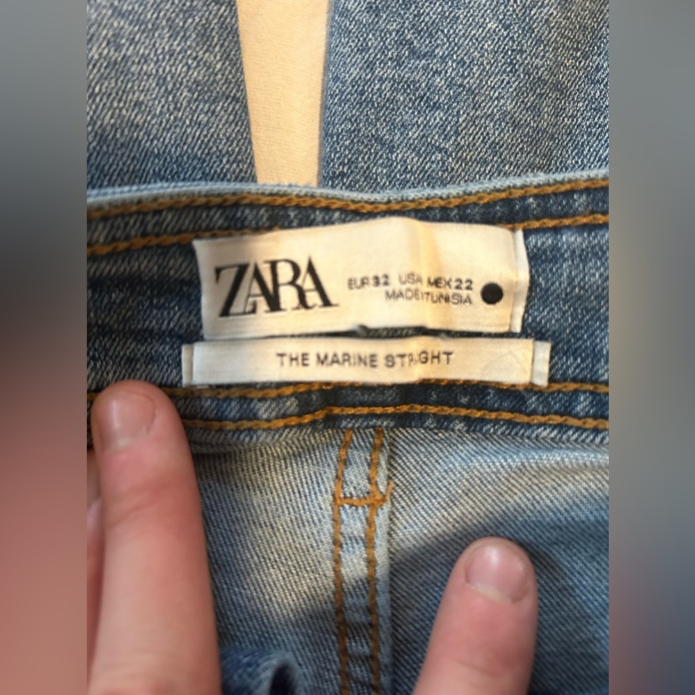 Zara Marine Straight Jeans